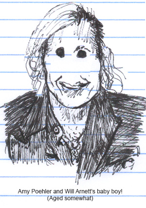 Amy Poehler and Will Arnett baby boy