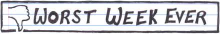 Starcasm Worst Week Ever Weekly Awards