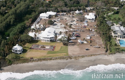 Celine Dion's beachfront home in Florida