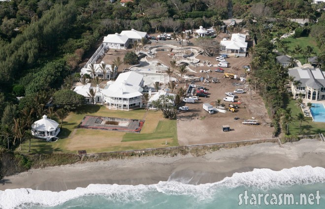 Celine Dion's beachfront home in Florida