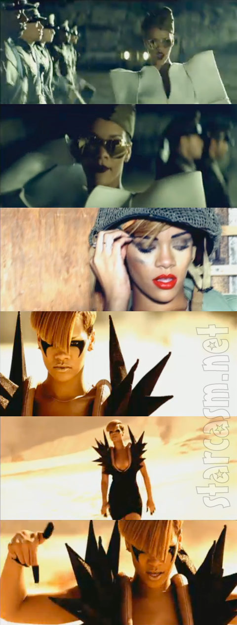 Rihanna goes all Inglourious Basterds in her Hard video