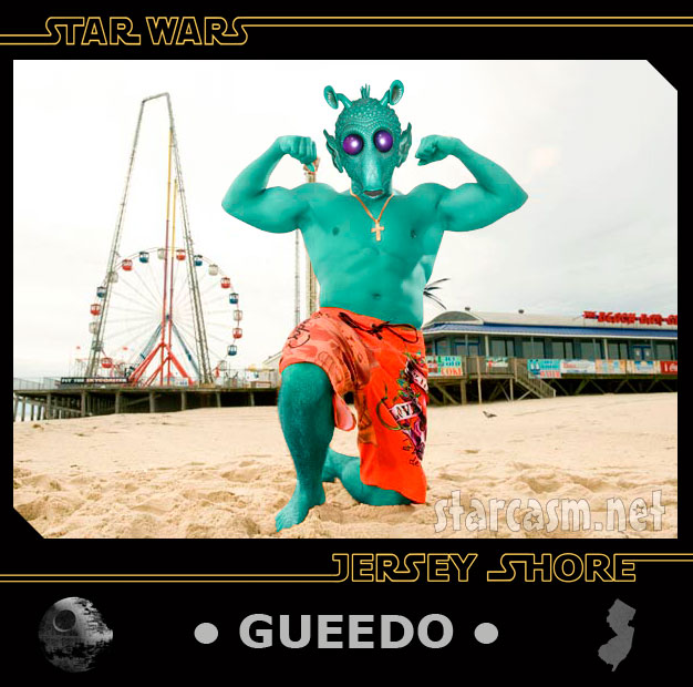 the jersey shore logo. Gueedo is the number one Star