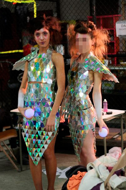 16 and Pregnant's Farrah Abraham models a disco ball dress …and hairstyles 