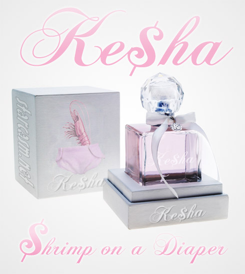 Shrimp on a Diaper perfume by Ke$ha from Saturday Night Live