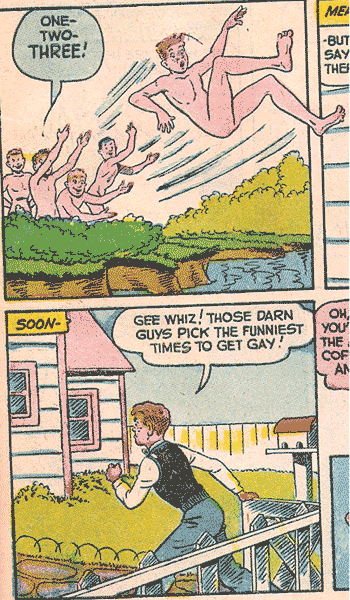 Was Archie comics gay before Kevin Keller And how about this notsosubtle 
