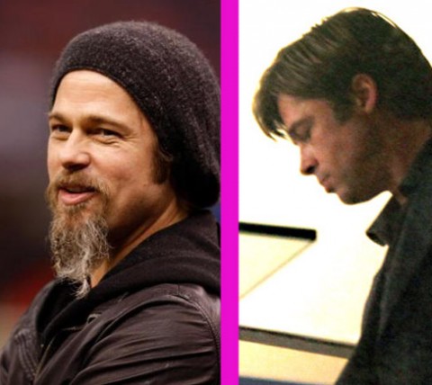 brad pitt beard movie. PHOTOS – Brad Pitt before and