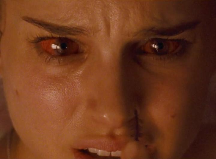 Natalie Portman Swan. Natalie Portman looks wild in