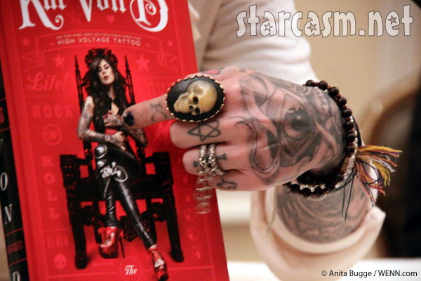 Click here to learn more about Kat von D's tattoos