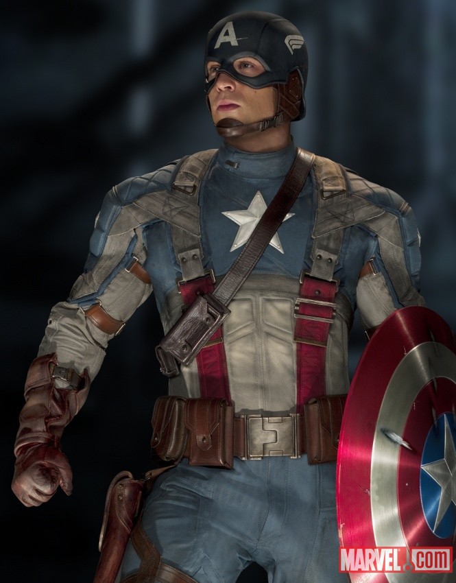 Chris Evans as Captain America The First Avenger