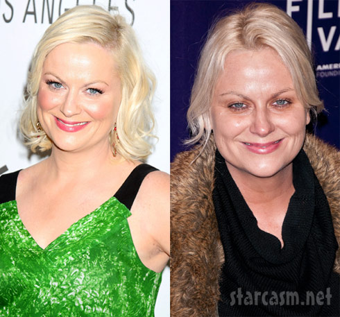 Amy Poehler arrived at the Hoodwinked Too premiere at Tribeca looking pretty rough