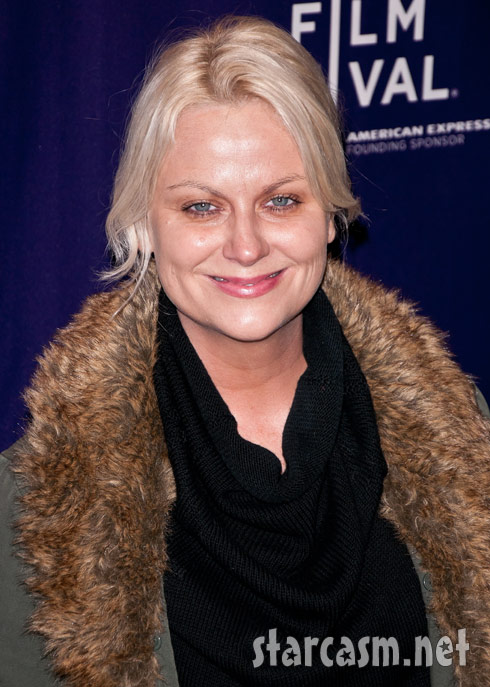 Amy poehler looked rough at the premiere of Hoodwinked Too