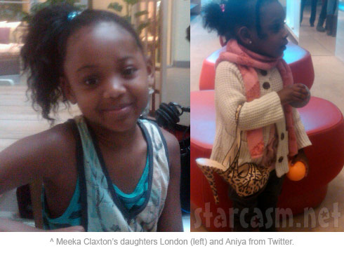 Meeka Claxton's daughters London Claxton and Aniya Claxton