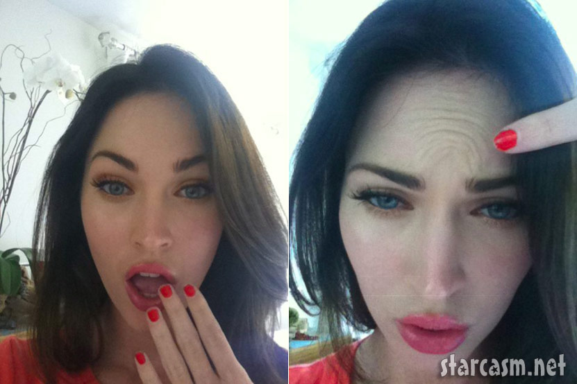 Does Megan Fox use botox? Facial expressions you can't