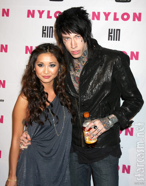 Trace Cyrus and Brenda Song announce Brenda Song is pregnant 