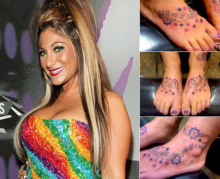 foot quote tattoos