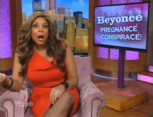 Beyonce Baby Pictures on Wendy Williams Tackles Beyonce Fake Baby Bump Rumors Starcasm Net