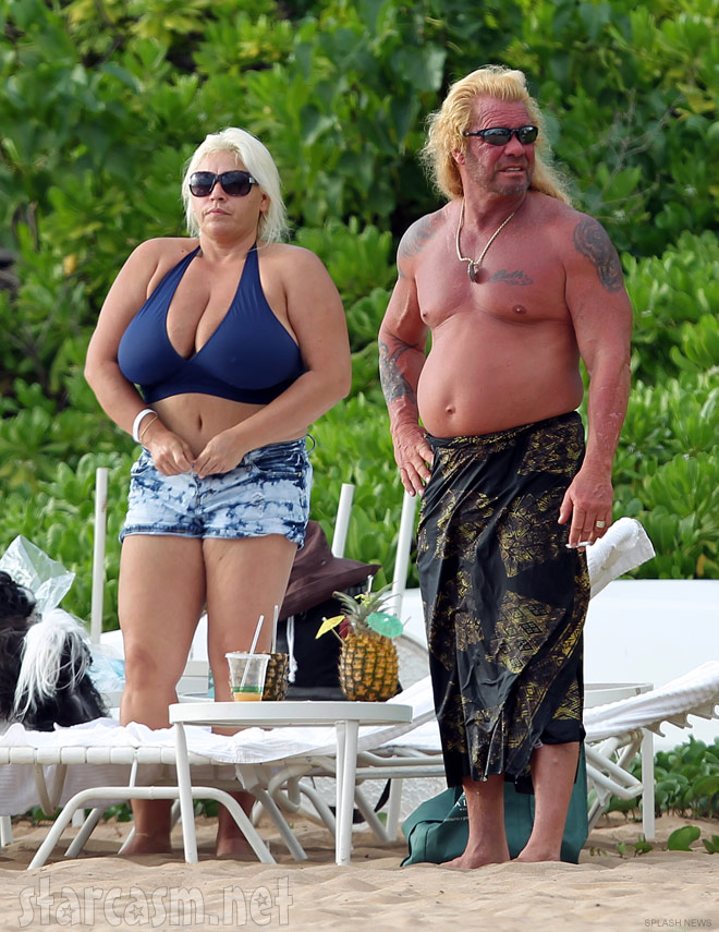 PHOTO Dog the Bounty Hunter and wife Beth Chapman make Hawaii beaches ...