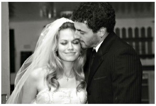 Michael Galeotti and Bethany Joy Lenz's wedding picture