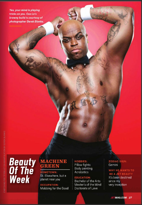 PHOTO Cee Lo Green Is Shirtless And Buff As Je