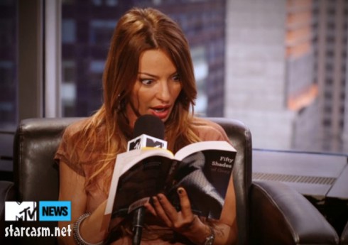 Mob Wives Drita DAvanzo reads from 50 Shades of Grey