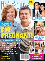 Catelynn Lowell pregnant again In Touch cover June 2012
