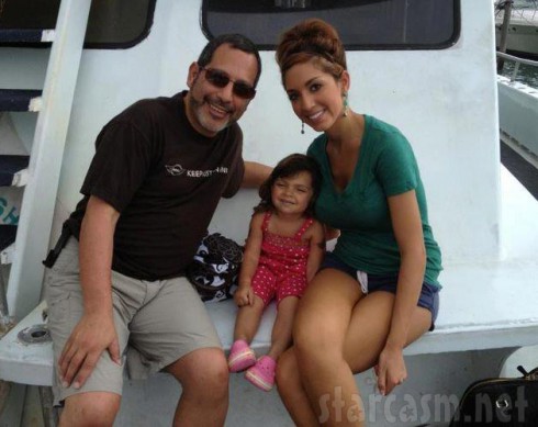 Farrah Abraham on Farrah Abraham S Dad Michael Abraham With Sophia In Florida