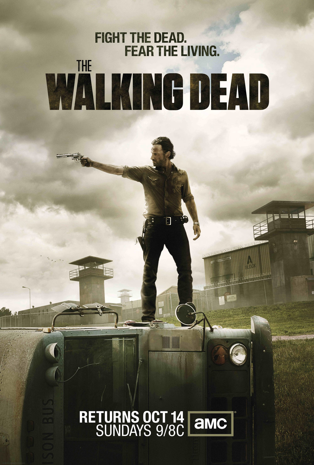 High resolution The Walking Dead Season 3 poster wallpaper size