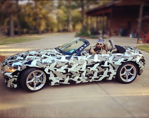  on Duck Dynasty Willie Robertson S Camouflage Bmw Z4 Roadster Convertible