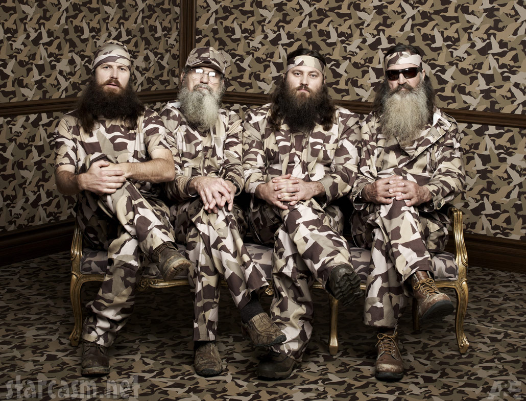 Official Duck Dynasty Season 3 cast photos in camo - starcasm.net