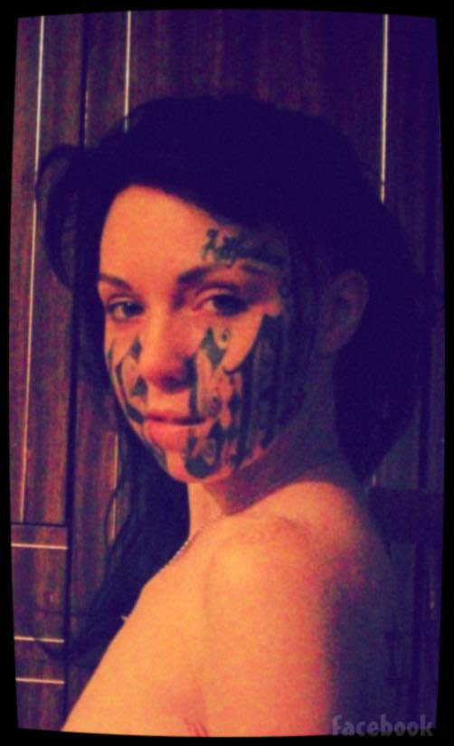 ... Woman has man’s name tattooed on her face 24 hours after meeting him