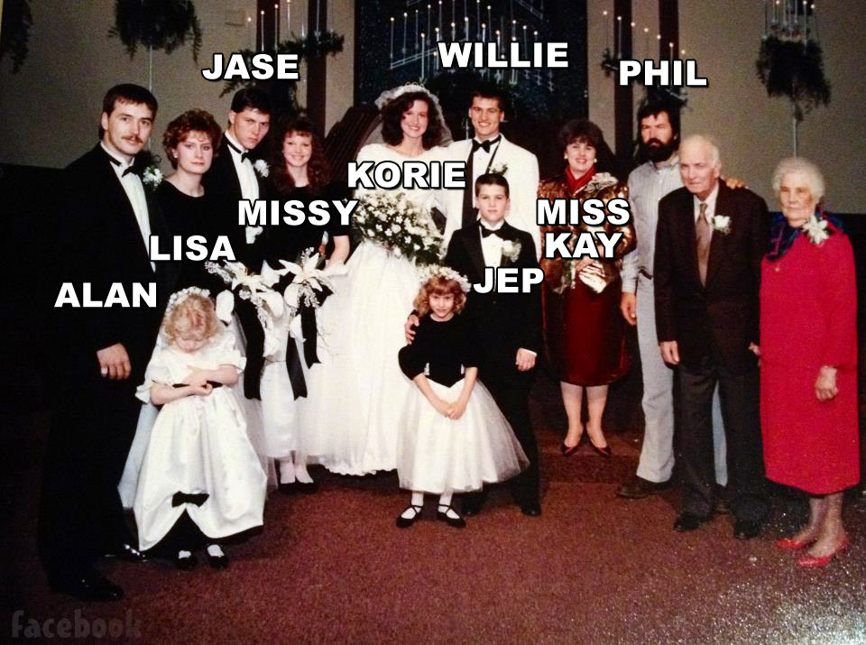 Willie And Korie Robertson Wedding Photo