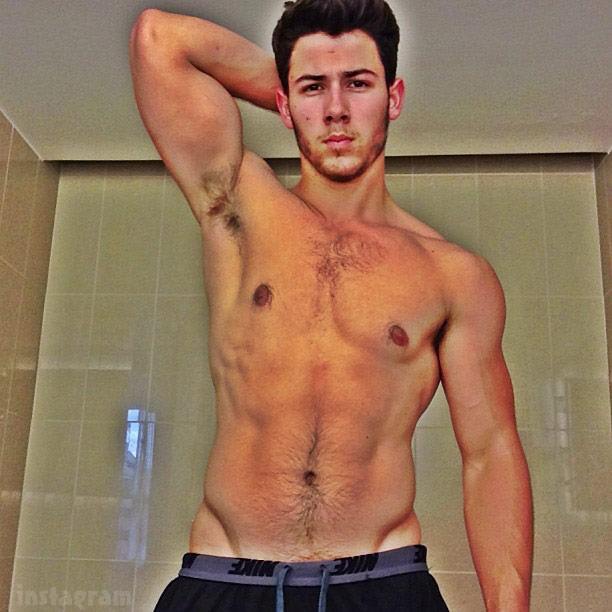 Nick Jonas Shirtless Photo