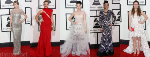 PHOTOS 56th Annual Grammy Awards Fashion: Did These Stars Hit Or Miss?