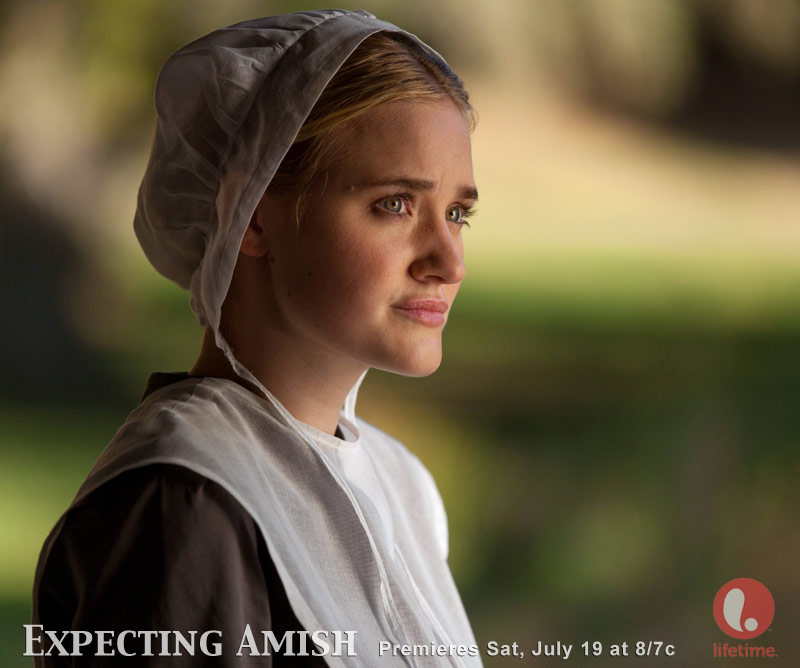 Video Photos Lifetime Movie Expecting Amish Starring Al Michalka And Jesse Mccartney 