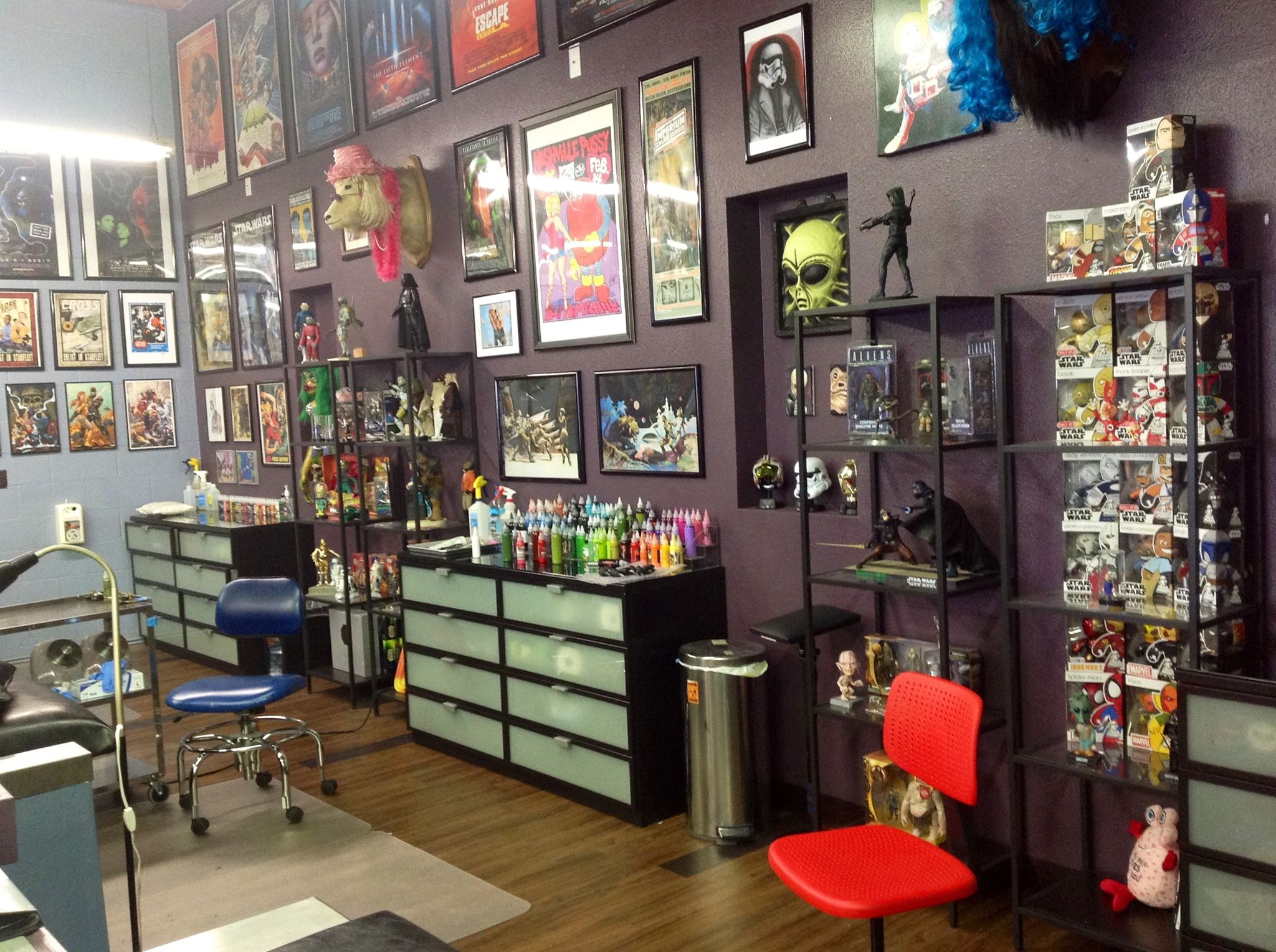 Where is the Area 51 tattoo studio from A\u0026E\u002639;s Epic Ink located?