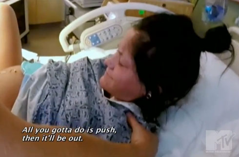 A Teen Giving Birth 113