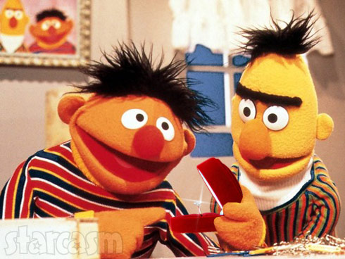 Bert and Ernie gay, engaged to be married?