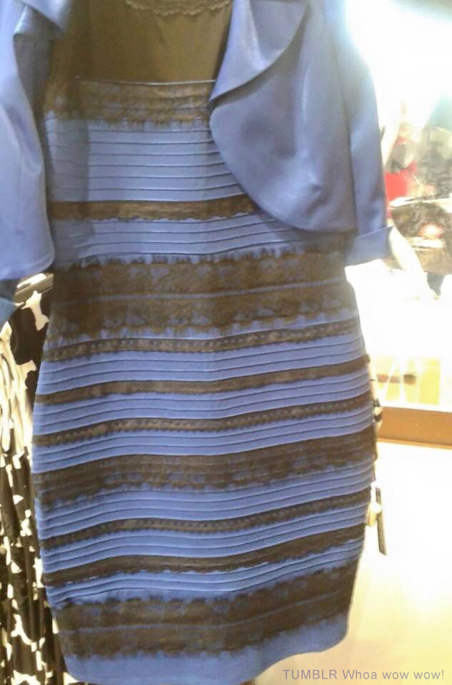 ... Proof that â€˜The Dressâ€™ is black and blue, not gold and white