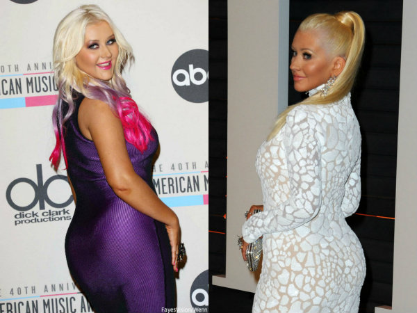 BEFORE & AFTER Did Christina Aguilera Get Butt Implants Or A Brazilian.