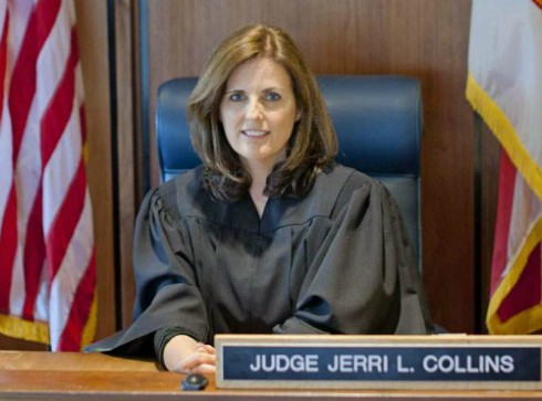 judge collins jerri domestic violence jails victim failing court