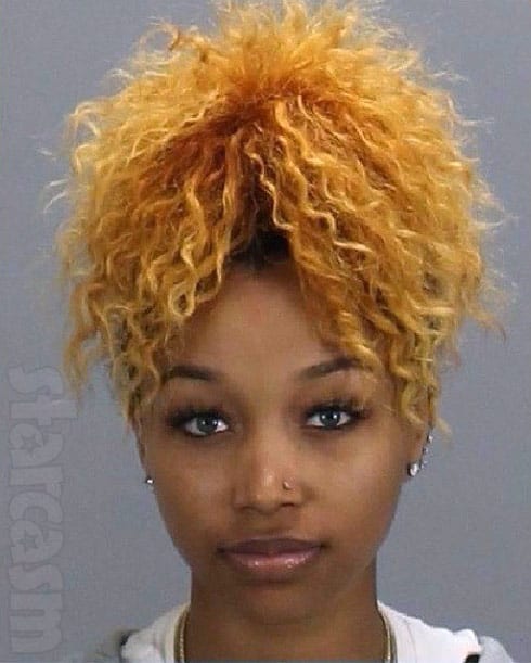 Mug Shot T I And Tiny S Daughter Zonnique Pullins Arrested With Gun At Atlanta Airport