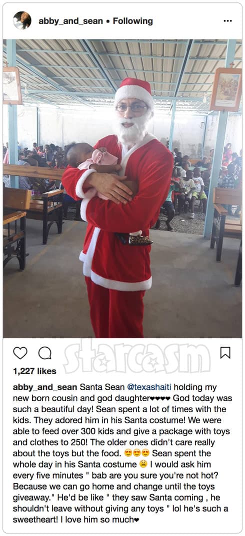 90 Day Fiance Sean Hiler baby Santa