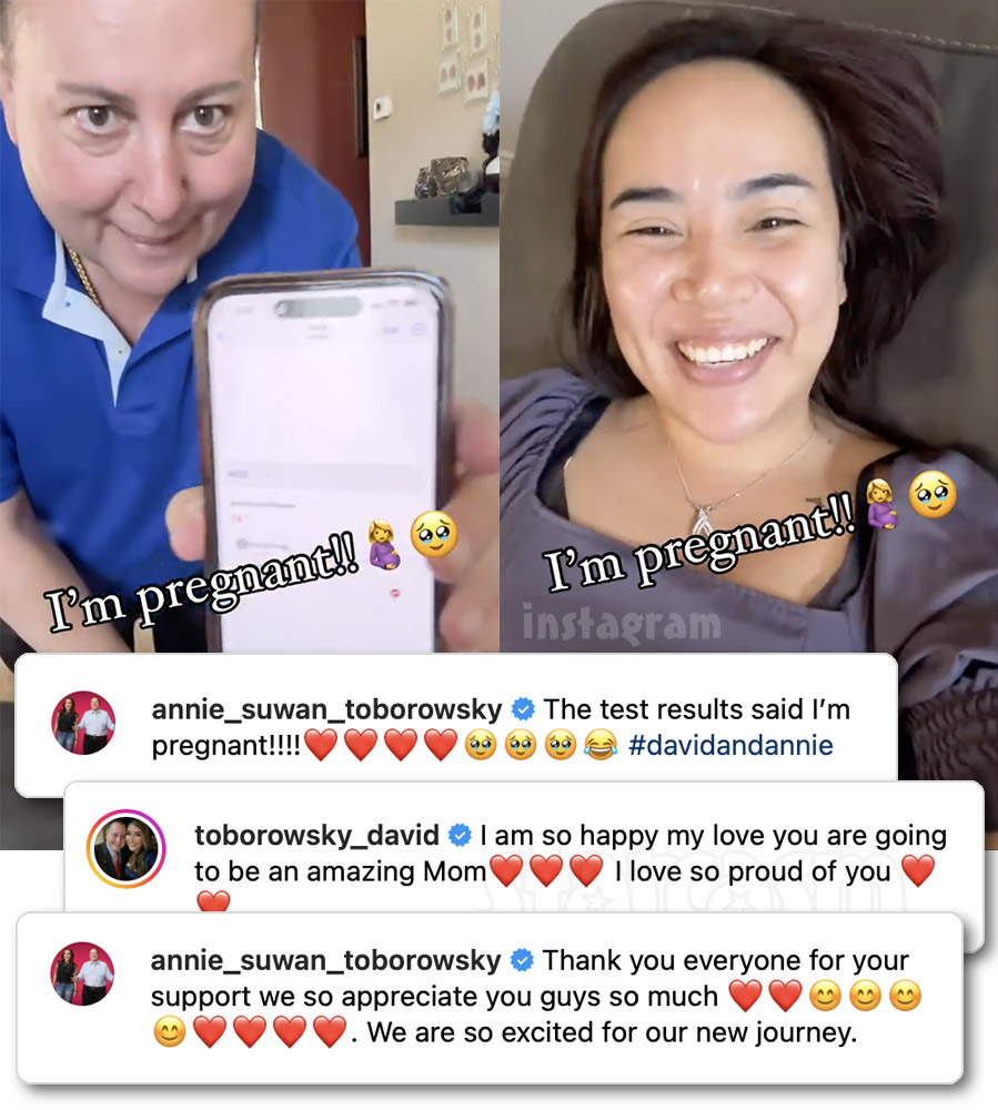 Day Fianc David Toborowsky S Wife Annie Suwan Is Pregnant