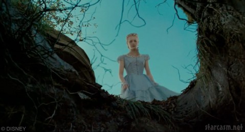 Mia Wasikowska in Alice in Wonderland by Tim Burton