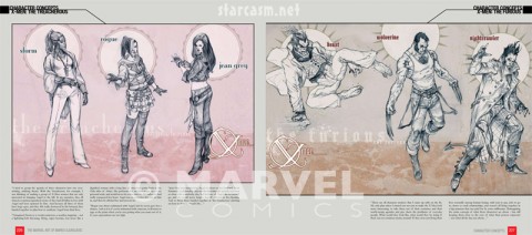 Marko Djurdjevic X-Men character concepts