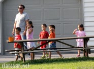 Jon Gosselin Kate Gosselin and children reunite for the first time after their argument