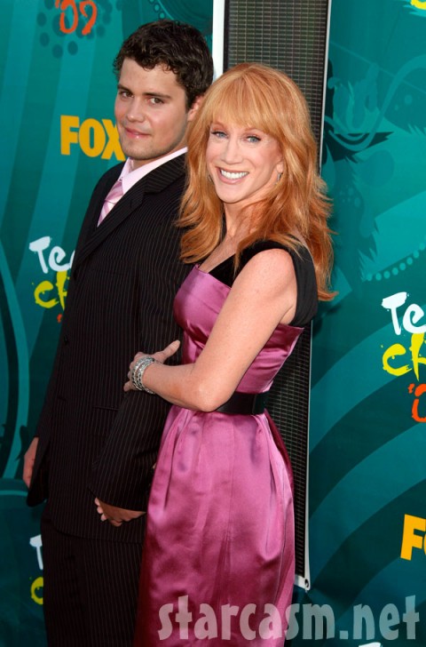 Kathy Griffin and Levi Johnston arrive at the 2009 Teen Choice Awards