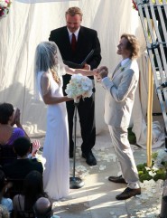 Milla Jovovich and Paul Anderson wedding