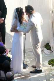 Milla Jovovich and Paul W. S. Anderson wedding