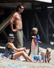 Gavid Rossdale Gwen Stefani Kingston Rossdale Zuma Rossdale